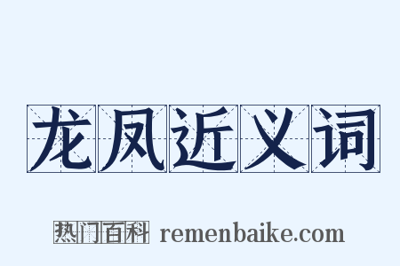 龙凤近义词是什么意思的图片